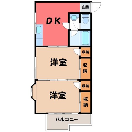 アリシアの物件間取画像